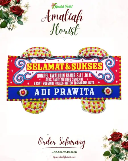 Papan Bunga Ucapan Selamat Cisungsang